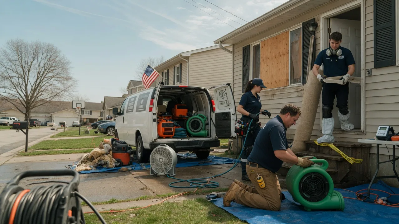 Water Damage Restoration in Oregon, WI near me